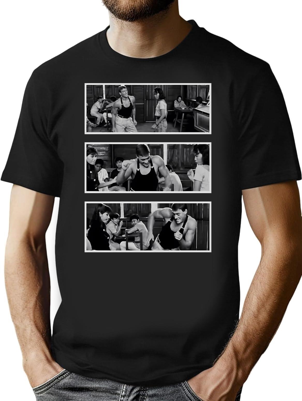 Vandance T-Shirt for Men & Women, T-Shirts Graphic Tee - Black