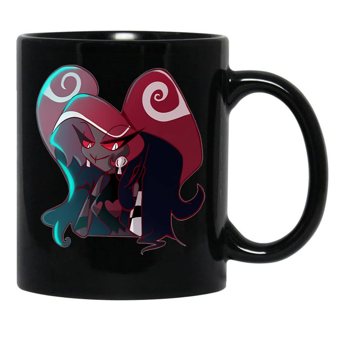Velvet - Hazbin Hotel Black Coffee Mug, Gift Coffee Mug - Black