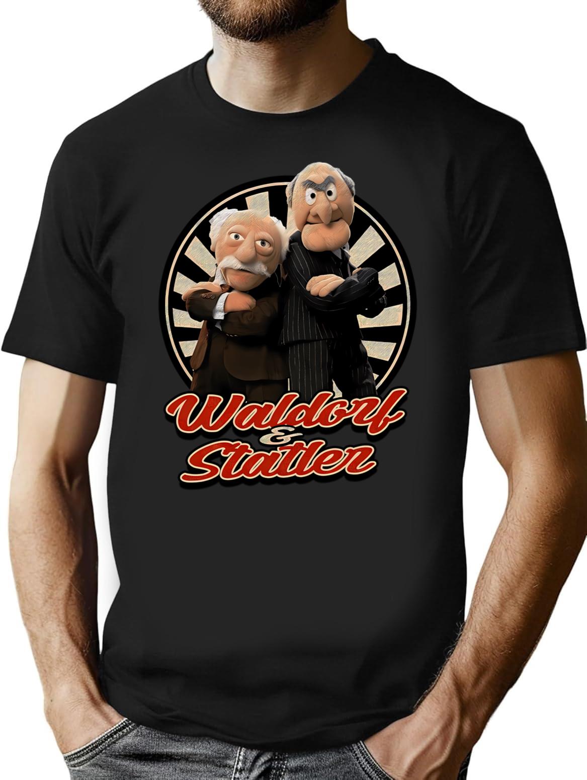 Vintage 80S Funny T-Shirt for Men & Women, T-Shirts Graphic Tee - Black