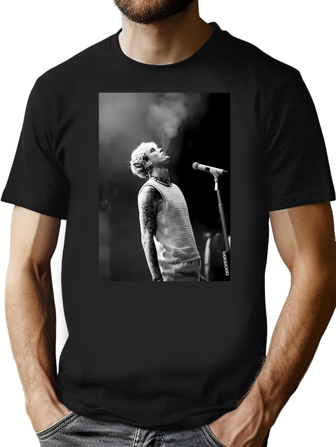 Vintage Concert By Colson Pop-Punk T-Shirt for Men & Women, T-Shirts Graphic Tee - Black
