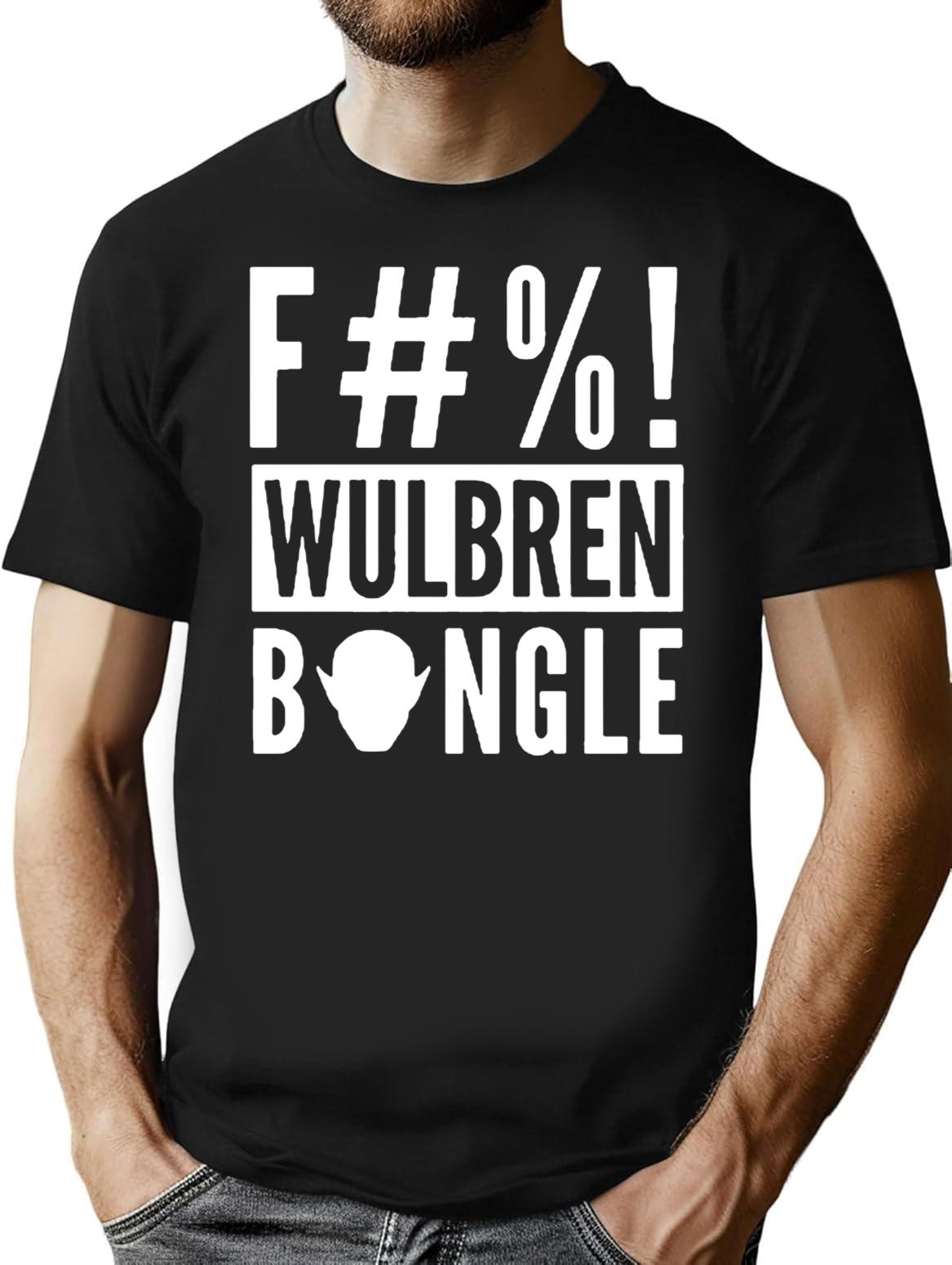 Wulbren Bongle Premium Heavyweight Cotton T-Shirt - Black