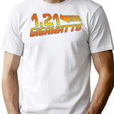1 21 Gigawatts Premium Heavyweight Cotton T-Shirt - White