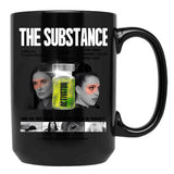 Horror The Substance 2024 Black Coffee Mug, Gift Coffee Mug