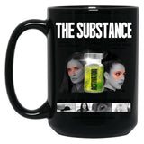 Horror The Substance 2024 Black Coffee Mug, Gift Coffee Mug