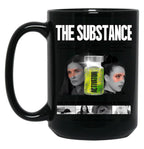 Horror The Substance 2024 Black Coffee Mug, Gift Coffee Mug