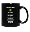 Remember You Are One - The Substance (2024) Black Coffee Mug, Gift Coffee Mug - Black