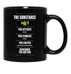 Remember You Are One - The Substance (2024) Black Coffee Mug, Gift Coffee Mug - Black