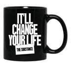 It'S Will Change Your Life The Substance Black Coffee Mug, Gift Coffee Mug - Black