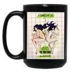It Changed My Life The Substance Black Coffee Mug, Gift Coffee Mug