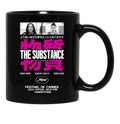 The Substance Vintage Japan Style Black Coffee Mug, Gift Coffee Mug - Black