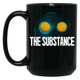 The Substance (2024) Black Coffee Mug, Gift Coffee Mug