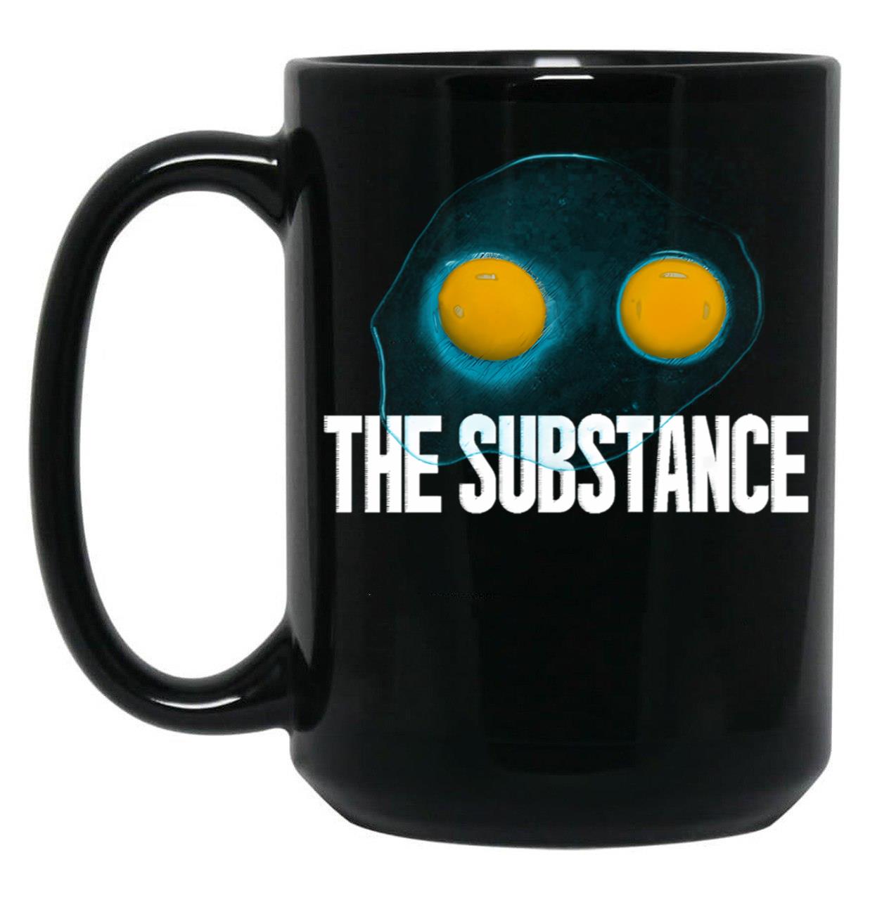 The Substance (2024) Black Coffee Mug, Gift Coffee Mug