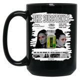 The Subtance Ll Black Coffee Mug, Gift Coffee Mug
