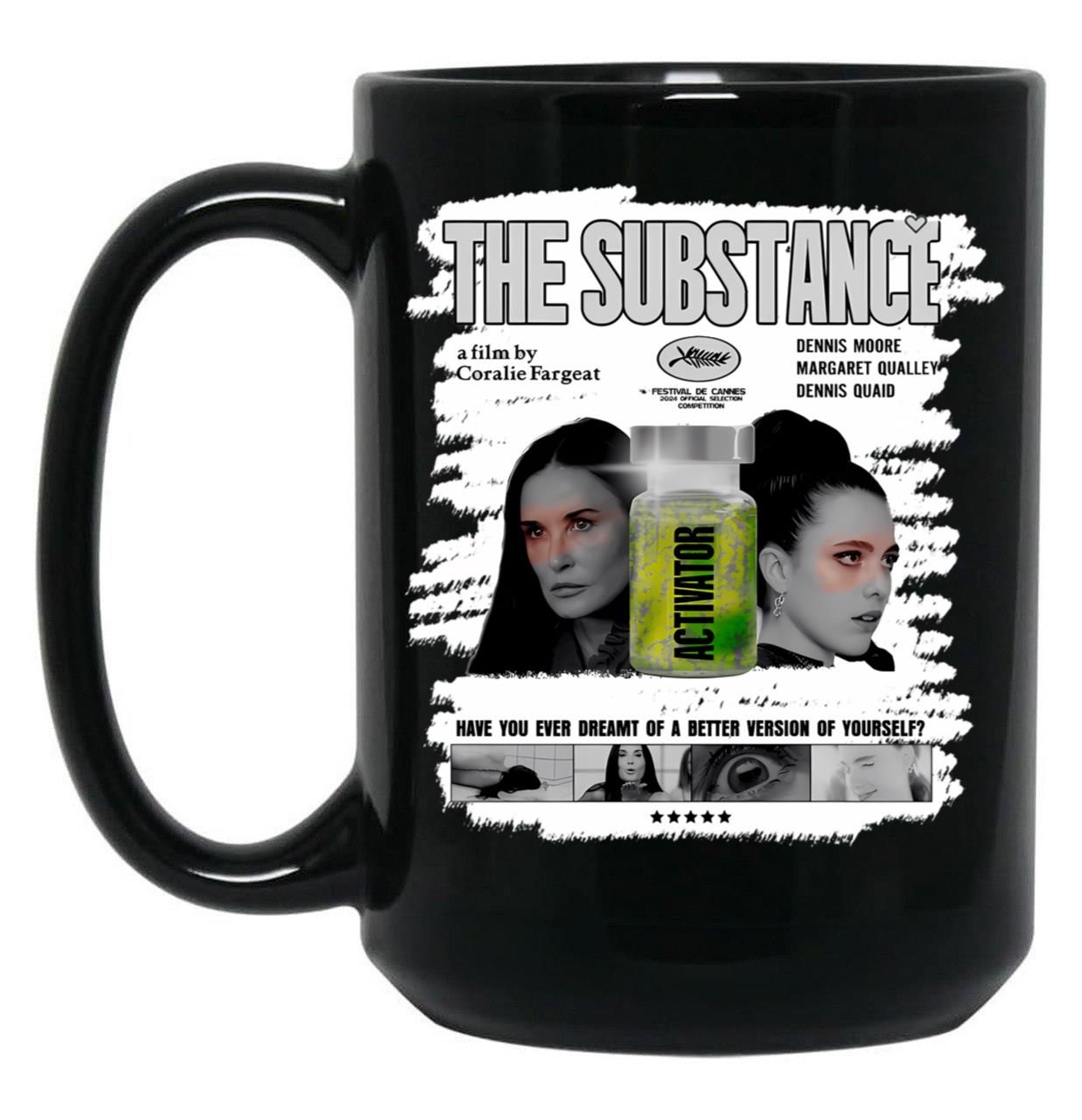 The Subtance Ll Black Coffee Mug, Gift Coffee Mug