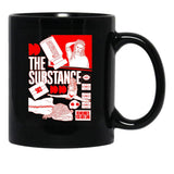 The Substance Black Coffee Mug, Gift Coffee Mug Style 2 - Black