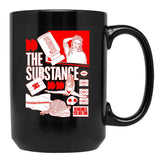 The Substance Black Coffee Mug, Gift Coffee Mug Style 2