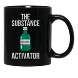 The Subtance Black Coffee Mug, Gift Coffee Mug - Black