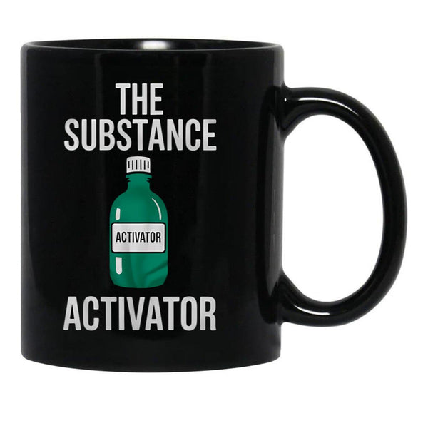 The Subtance Black Coffee Mug, Gift Coffee Mug - Black