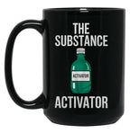 The Subtance Black Coffee Mug, Gift Coffee Mug