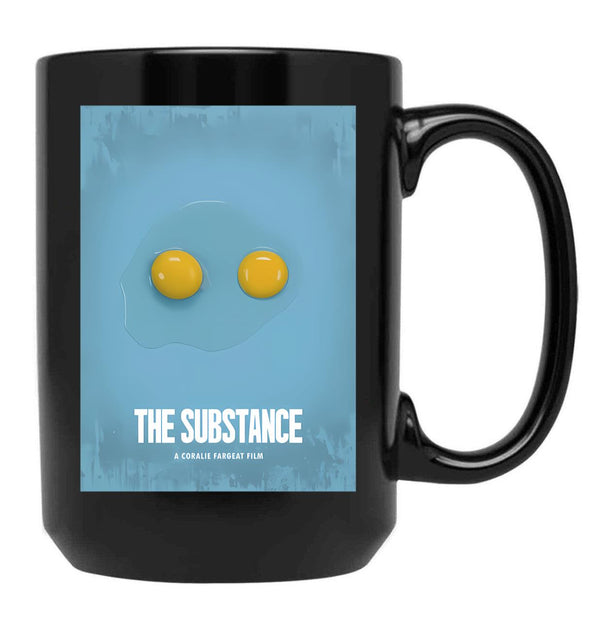 The Substance Black Coffee Mug, Gift Coffee Mug Style 3