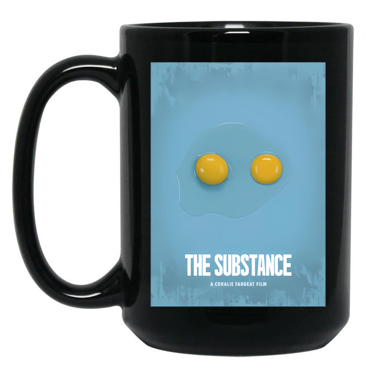 The Substance Black Coffee Mug, Gift Coffee Mug Style 3