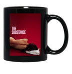 The Substance Movie Black Coffee Mug, Gift Coffee Mug Style 1 - Black