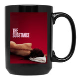The Substance Movie Black Coffee Mug, Gift Coffee Mug Style 1