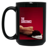 The Substance Movie Black Coffee Mug, Gift Coffee Mug Style 1