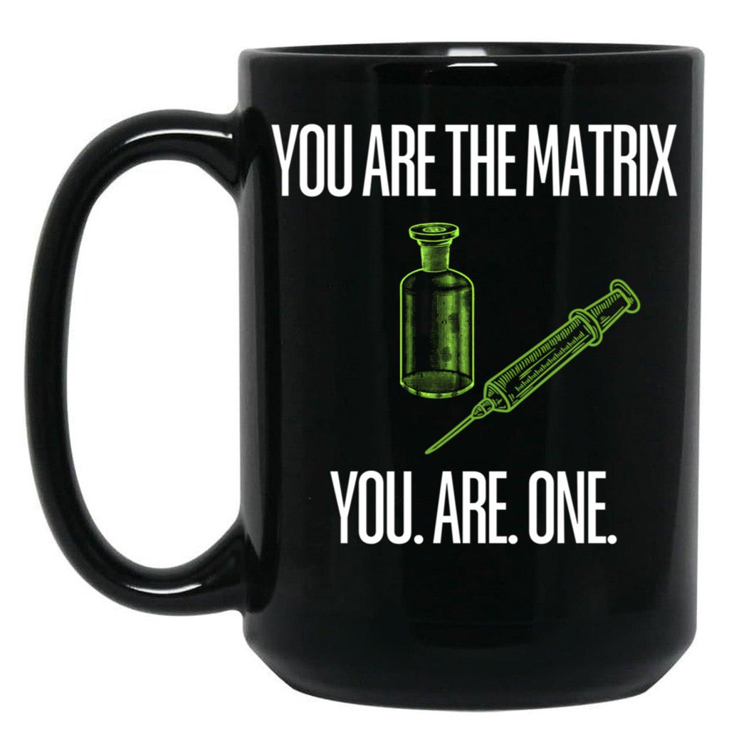 You Are The Matrix Black Coffee Mug, Gift Coffee Mug