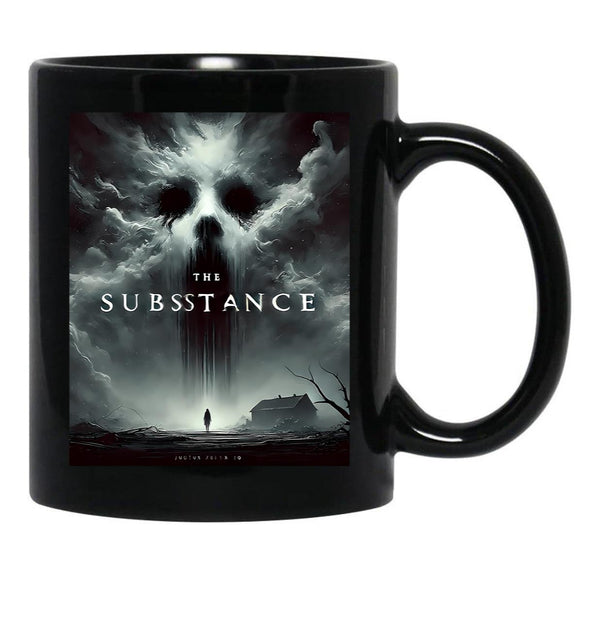 The Substance Black Coffee Mug, Gift Coffee Mug Style 4 - Black