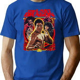 1980'S Movie The Last Dragon'S T-Shirt for Men & Women, T-Shirts Graphic Tee - Blue