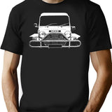 1983 Leyland Moke T-Shirt for Men & Women, T-Shirts Graphic Tee - Black