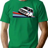 1992 Rally Race Car T-Shirt for Men & Women, T-Shirts Graphic Tee - Green