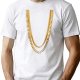 2 Chains Premium Heavyweight Cotton T-Shirt - White