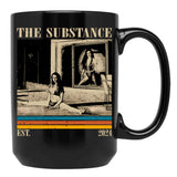 Retro The Substance Black Coffee Mug, Gift Coffee Mug