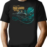 20000 Leagues Under Sea Jv Premium Heavyweight Cotton T-Shirt - Black