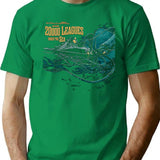 20000 Leagues Under Sea Jv Premium Heavyweight Cotton T-Shirt - Green