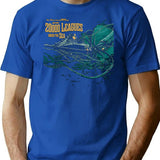 20000 Leagues Under Sea Jv Premium Heavyweight Cotton T-Shirt - Blue