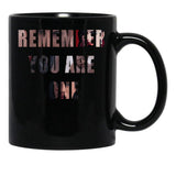 The Substance Movie Sticker Black Coffee Mug, Gift Coffee Mug - Black