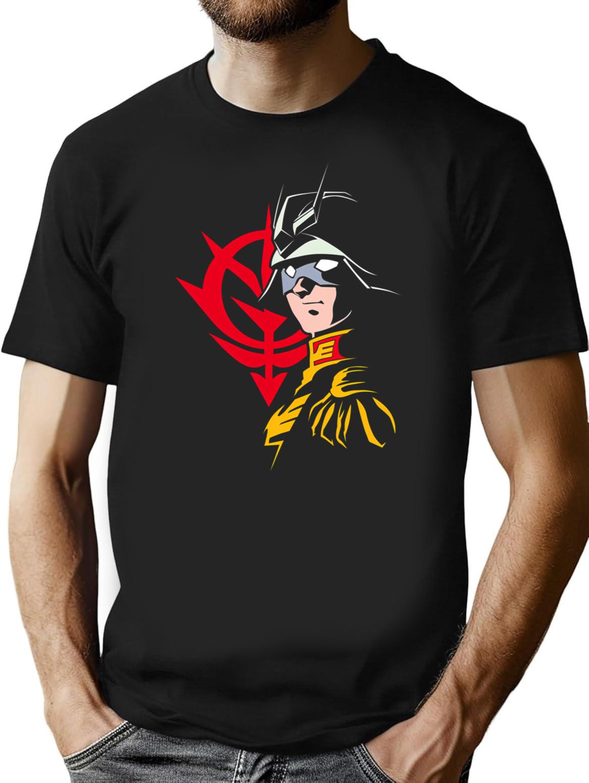 210 Char Minimal T-Shirt for Men & Women, T-Shirts Graphic Tee - Black
