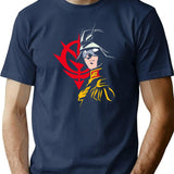 210 Char Minimal T-Shirt for Men & Women, T-Shirts Graphic Tee - Navy