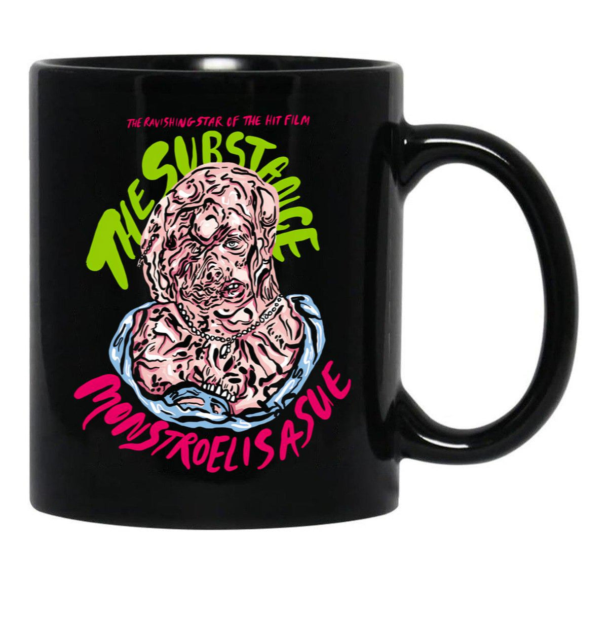 Better Version Of Herself V2 Black Coffee Mug, Gift Coffee Mug - Black