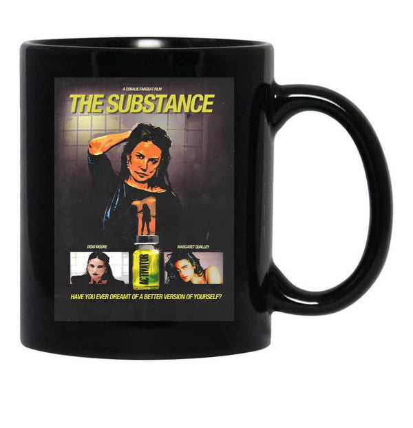 The Substance Black Coffee Mug, Gift Coffee Mug Style 5 - Black