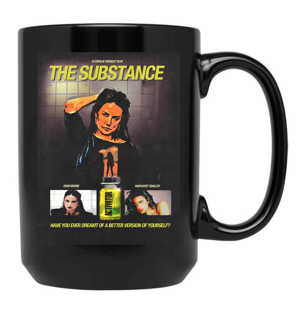 The Substance Black Coffee Mug, Gift Coffee Mug Style 5
