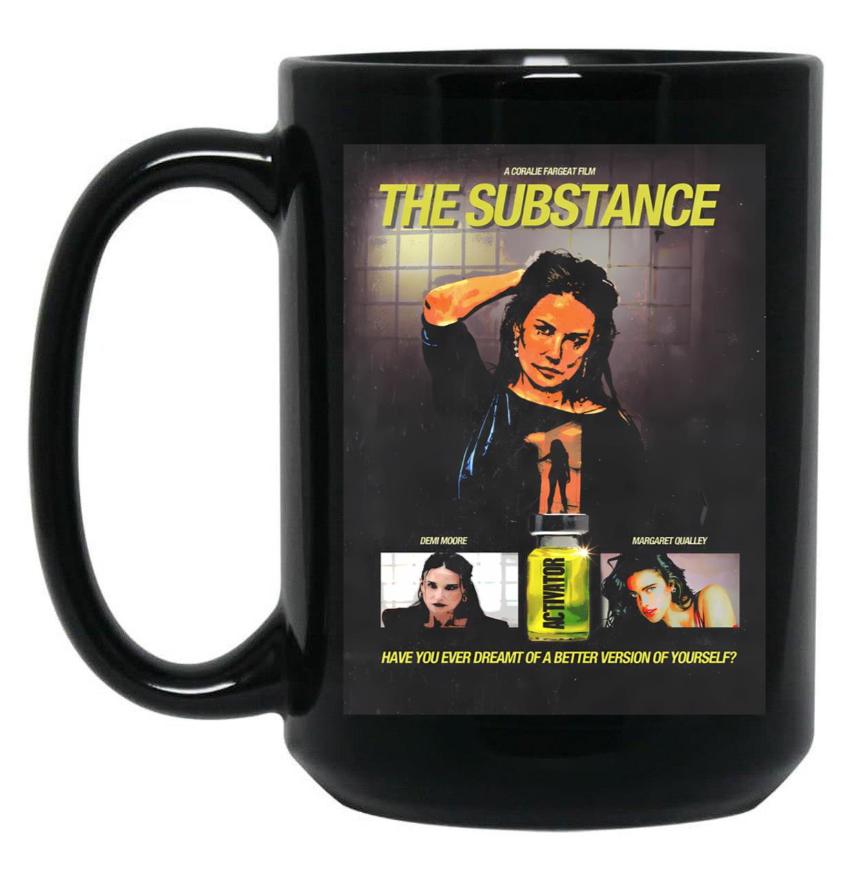 The Substance Black Coffee Mug, Gift Coffee Mug Style 5