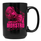 Monstro Elisasue Black Coffee Mug, Gift Coffee Mug
