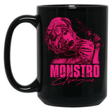 Monstro Elisasue Black Coffee Mug, Gift Coffee Mug