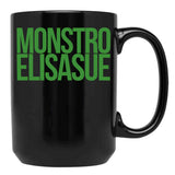 Monstro Elisasue Black Coffee Mug, Gift Coffee Mug
