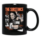 The Substance Movie Black Coffee Mug, Gift Coffee Mug Style 2 - Black
