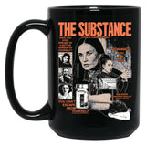 The Substance Movie Black Coffee Mug, Gift Coffee Mug Style 2